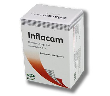 Inflacam ampoules